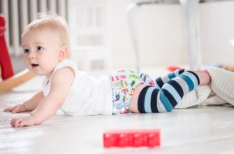 Quand le bébé commence à ramper