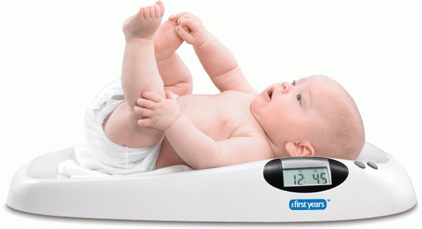 Hastigheden af ​​vægtøgning hos nyfødte