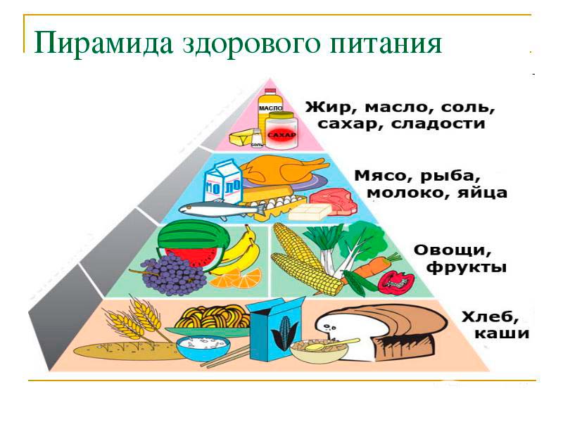 pyramide de la nutrition saine