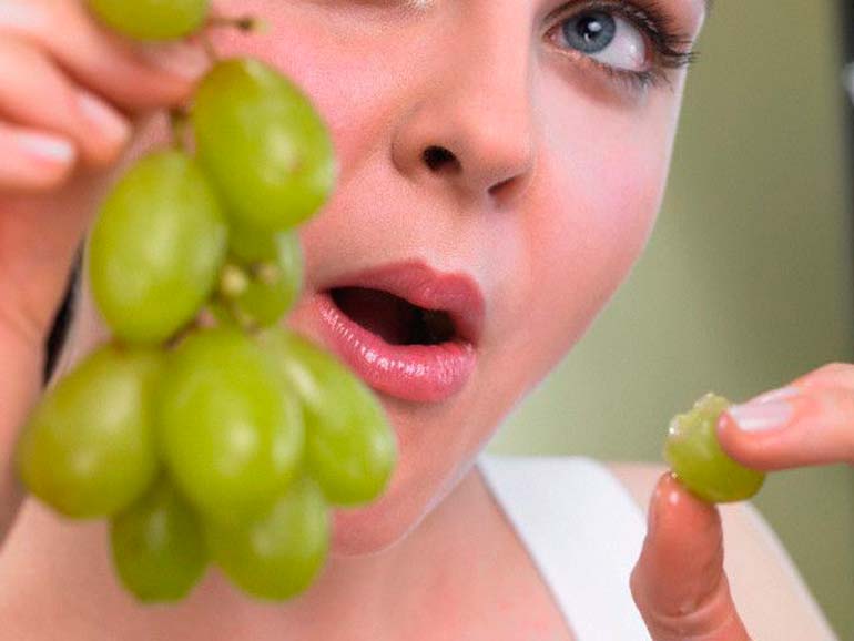 grožđe dojiljama