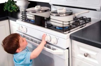 sécurité des enfants dans la cuisine