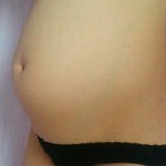 graviditet 21 veckor mage foto