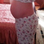 en sådan mage vid 21 veckors graviditet