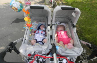 ikizler için bebek arabası