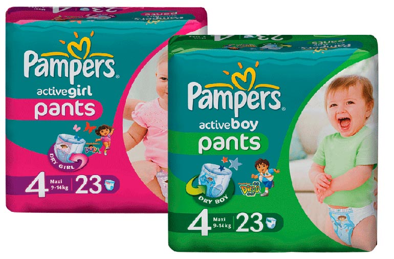 Pampers ενεργό παντελόνι