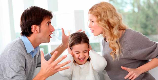 Hur familjeskandaler påverkar ett barn