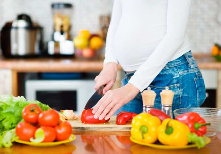 jedzenie w ciąży