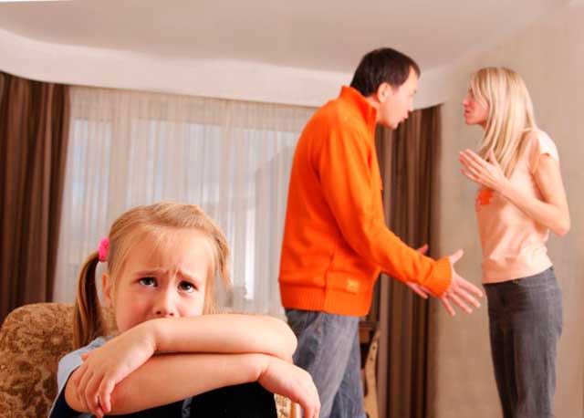 familjeskandaler med ett barn