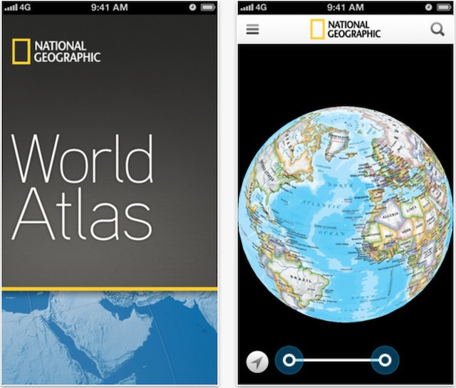 Atlas mondial géographique national