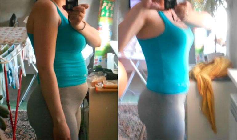 how i lost weight after giving birth