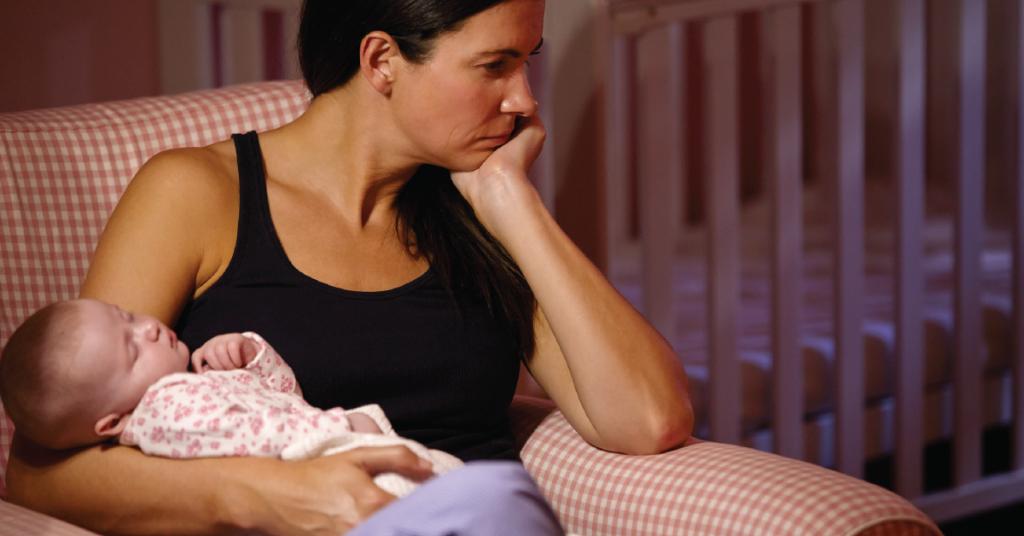 κατάθλιψη και κόπωση μητρότητας