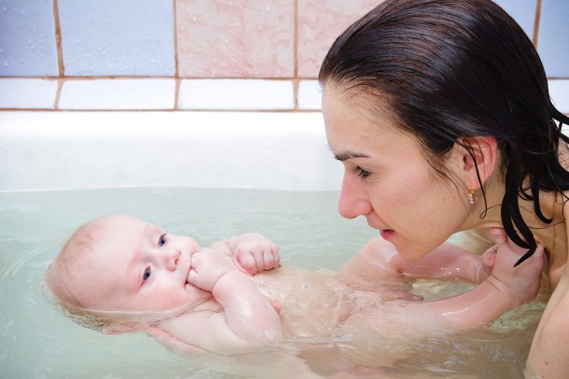  bendras plaukimas su kūdikiu